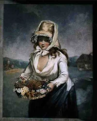 Sommer, gravert av kunstneren, pub. ca. 1805 (mezzotintgravering) (par 125572)