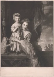 Margaret Georgiana, viscountesse av Spencer og hennes datter