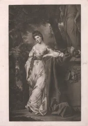 Mrs. Abington som 'the Comic Muse'