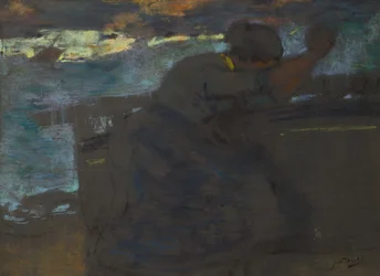 The Wreck (pastell)