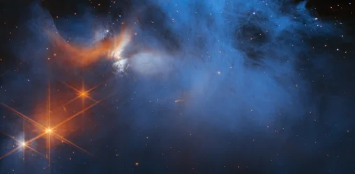 Chamaeleon I Molecular Cloud (NIRCam Image)