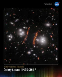 Galaxy Cluster PLCK G165.7 miniposter