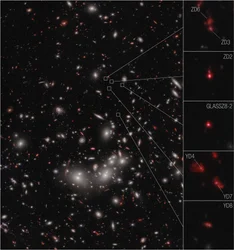 Galaxy Protocluster (NIRCam-bilde)