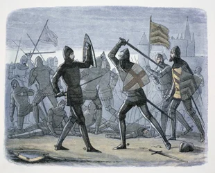 Beleiringen av Calais, Frankrike, 1346-1347 1864