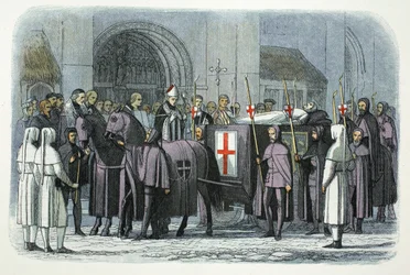 Liket av Richard II brakt til St Paul