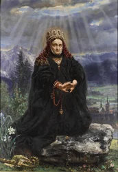 Den hellige Kinga av Polen, 1892