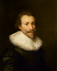 Portrett av en mann, ca. 1630–1635 (olje på panel)