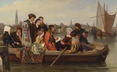 Albrecht Durer besøkte Antwerpen i 1520, 1873