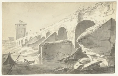 Ponte Molle te Roma (?)