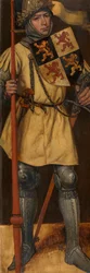 John I, Duke of Brabant (olje på panel)