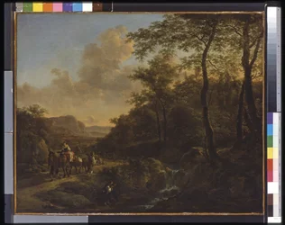 Scene fra den romerske campagnaen