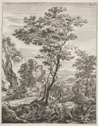Det store treet, fra Upright Italian Landscapes