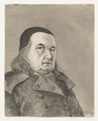 Selvportrett av Jan Brandes 1803