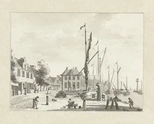 Ansikt på De Lemmer (?)