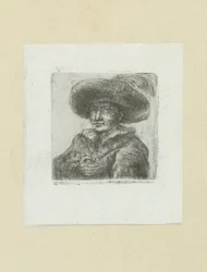 Mann setter runde hakke legger veer The Compleat Work of Etchings av John Chalon / Oeuvre Complette des Eaux Fortes av Jean Chalon (serietittel)