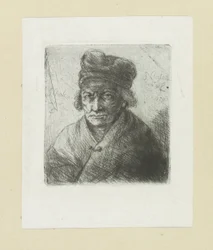 Oude mann setter muts The Compleat Work of Etchings av John Chalon / Oeuvre Complette des Eaux Fortes av Jean Chalon (serietittel)