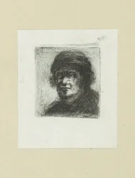 Volwassen mann, til linker The Complete Work of Etchings av John Chalon / Oeuvre Complette des Eaux Fortes par Jean Chalon (serietittel)
