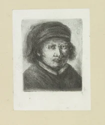 Volwassen mann, til høyre The Compleat Work of Etchings av John Chalon / Oeuvre Complette des Eaux Fortes av Jean Chalon (serietittel)