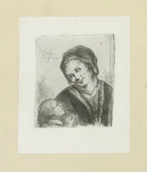 Kvinne en snill The Compleat Work of Etchings av John Chalon / Oeuvre Complette des Eaux Fortes av Jean Chalon (serietittel)