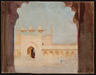 Agra - Palass. Fra en reise til India