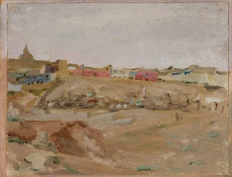 Baku - muslimsk gravlund. Fra en reise til Turkestan