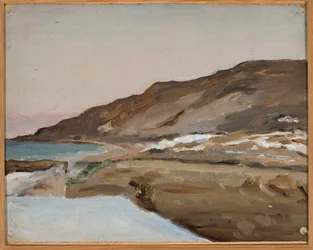 Kirkegård i Tiberias. Fra en reise til Palestina