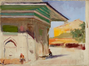 Gate i en sørlandsk by. Fra en reise til Konstantinopel