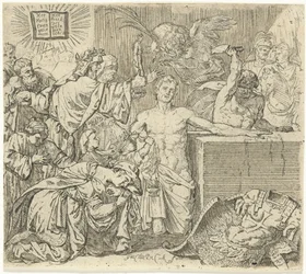 Martyrdøden til Saint Quirinus av Neuss