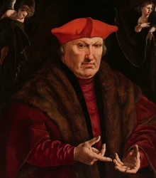 Portrett av Erard de la Marck Portrett van Erard de la Marck