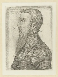 Portrett van Hendrik II Henry King of the Gallers (tittel på objekt)