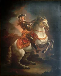 Rytterportrett av kurfyrsten Johann Wilhelm von Pfalz-Neuburg