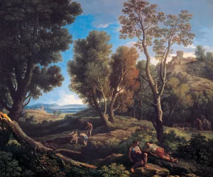 Landskap (olje på lerret)