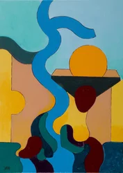 The Magic Well, 2009 (olje på lerret)