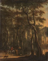 Jegere i skogen