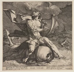 Arion på en delfin