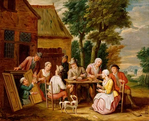 Utenfor vertshuset