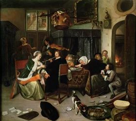 Den utsvevende husholdningen, 1668