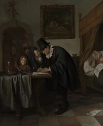 Legebesøket, ca. 1665