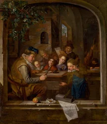 Skolen, ca. 1650.