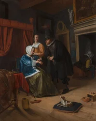 Den syke piken, ca. 1660