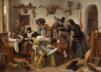 Den snudde verden i Weelde Siet Toe, 1663