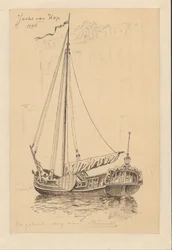 Seilskip fra 1768 Hop Hunt (tittel på objekt)