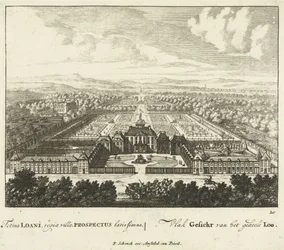 Utsikt over Het Loo-palasset, 1694-97