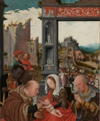 The Adoration of the Magi Tilbedelsen av the Magi