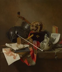 Vanitas stilleben, 1648