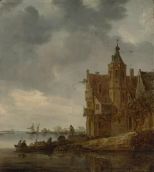Landsted nær vannet, 1646.