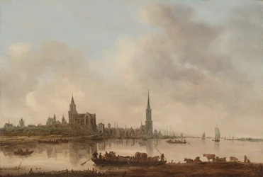 Utsikt over Emmerich, 1645.
