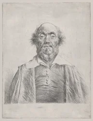 Byste av en eldre mann
