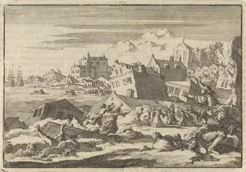 Jordskjelv i Jamaica som ødela byen Port Royal, 1692