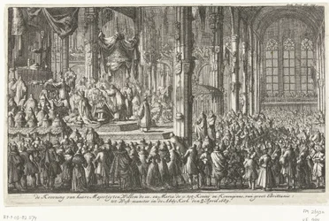 Kroningen av Vilhelm III, 1689
